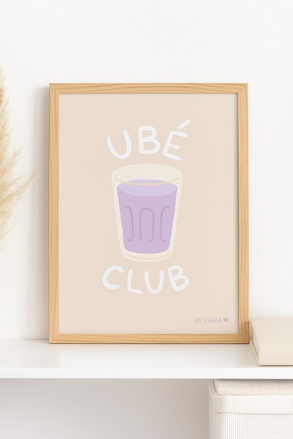 Poster ubé club A4
